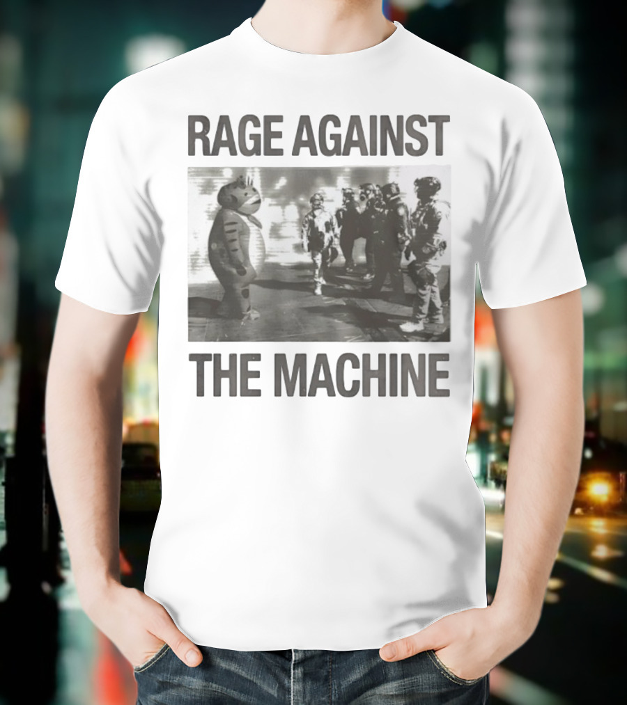 Rage Against The Machine Frog Confrontation T-Shirt