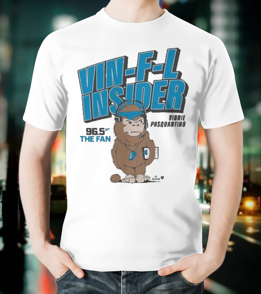 Vin-F-L Insider Vinnie Pasquantino 96.5 The Fan T-Shirt