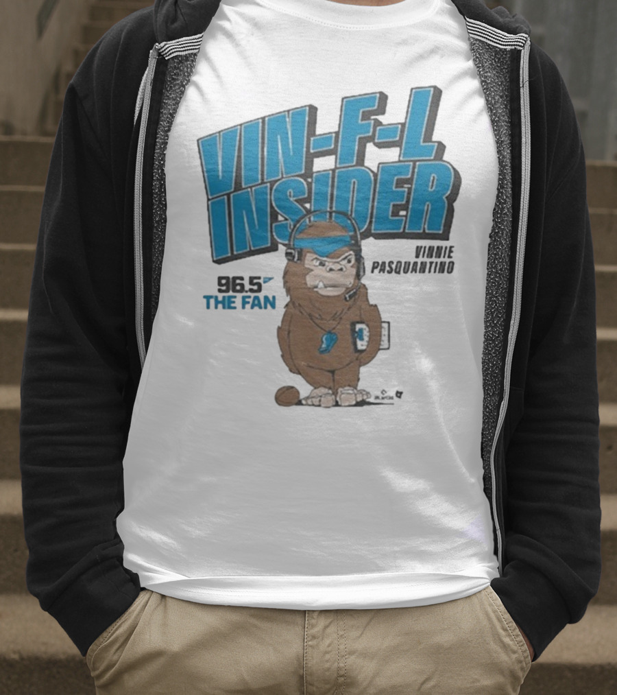 Vin-F-L Insider Vinnie Pasquantino 96.5 The Fan T-Shirt