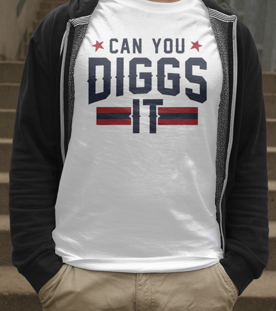 Can You Diggs It Meme Red Blue Star Stripes T-Shirt