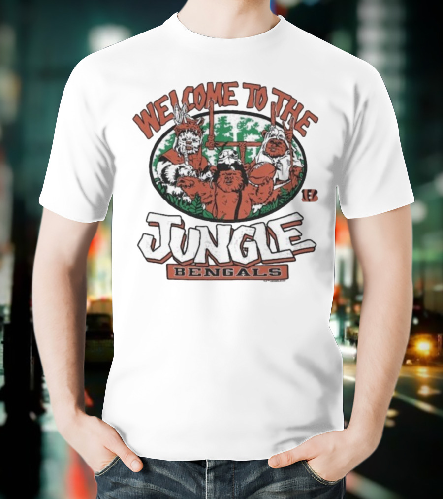 Welcome To The Jungle Bengals Star Wars X NFL Crossover T-Shirt
