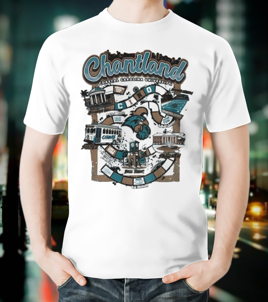 Chantland Coastal Carolina University Chanticleers CINO Gameday T-Shirt