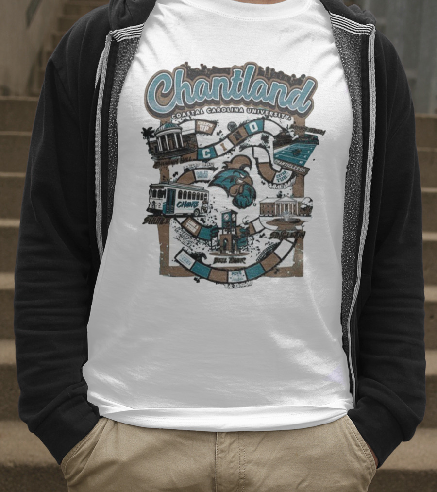 Chantland Coastal Carolina University Chanticleers CINO Gameday T-Shirt