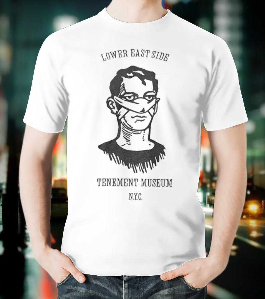 Lower East Side Tenement Museum NYC Vintage Portrait T-Shirt