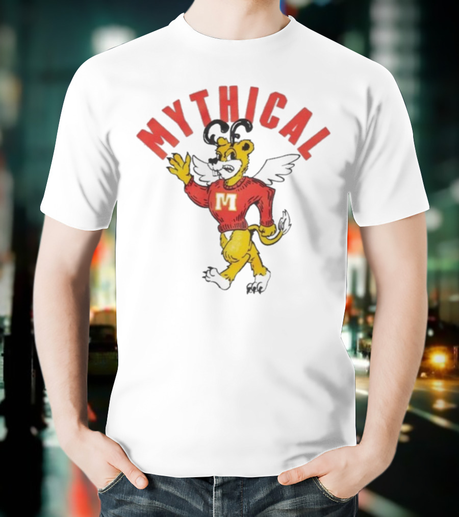 Mythical Randlers Winged Mascot Sweater M T-Shirt
