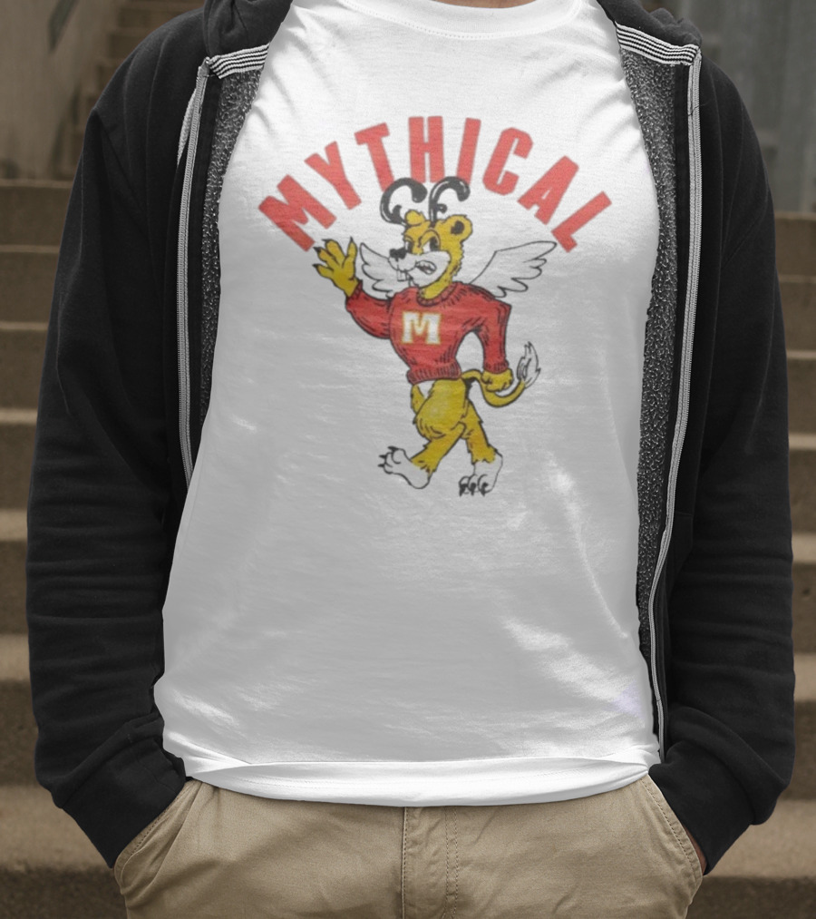 Mythical Randlers Winged Mascot Sweater M T-Shirt