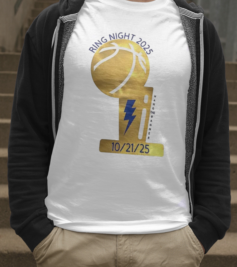 Ring Night 2025 Hang The Banner 10/21/25 Championship Celebration T-Shirt