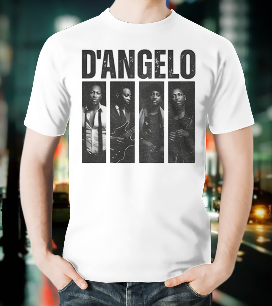 RIP D’Angelo Thanks For Memories 1974 2025 Iconic Music Legend Tribute T-Shirt