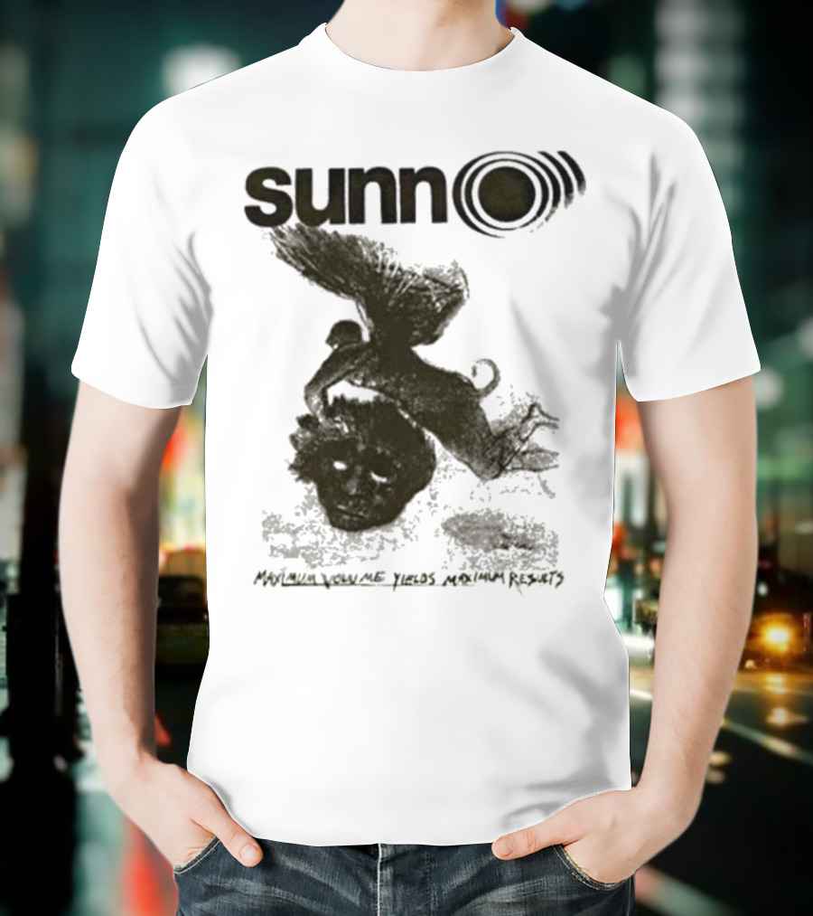 Sunn O))) Maximum Volume Angel Head Tour 2012 2013 US Japan EU T-Shirt