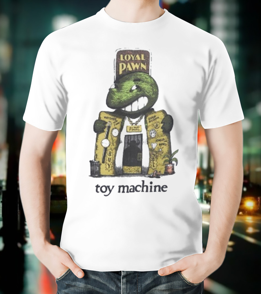 Toy Machine Loyal Pawn Frog With Open Jacket T-Shirt