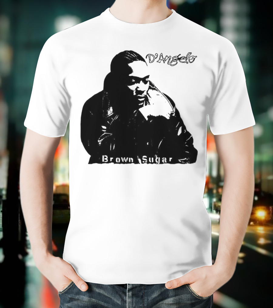 D’Angelo Brown Sugar 90s R&B 2000s Music Retro Style T-Shirt