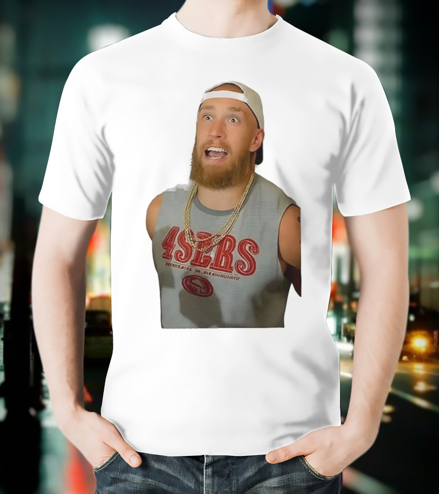 49ers 85 George Kittle San Francisco Football Insight T-Shirt