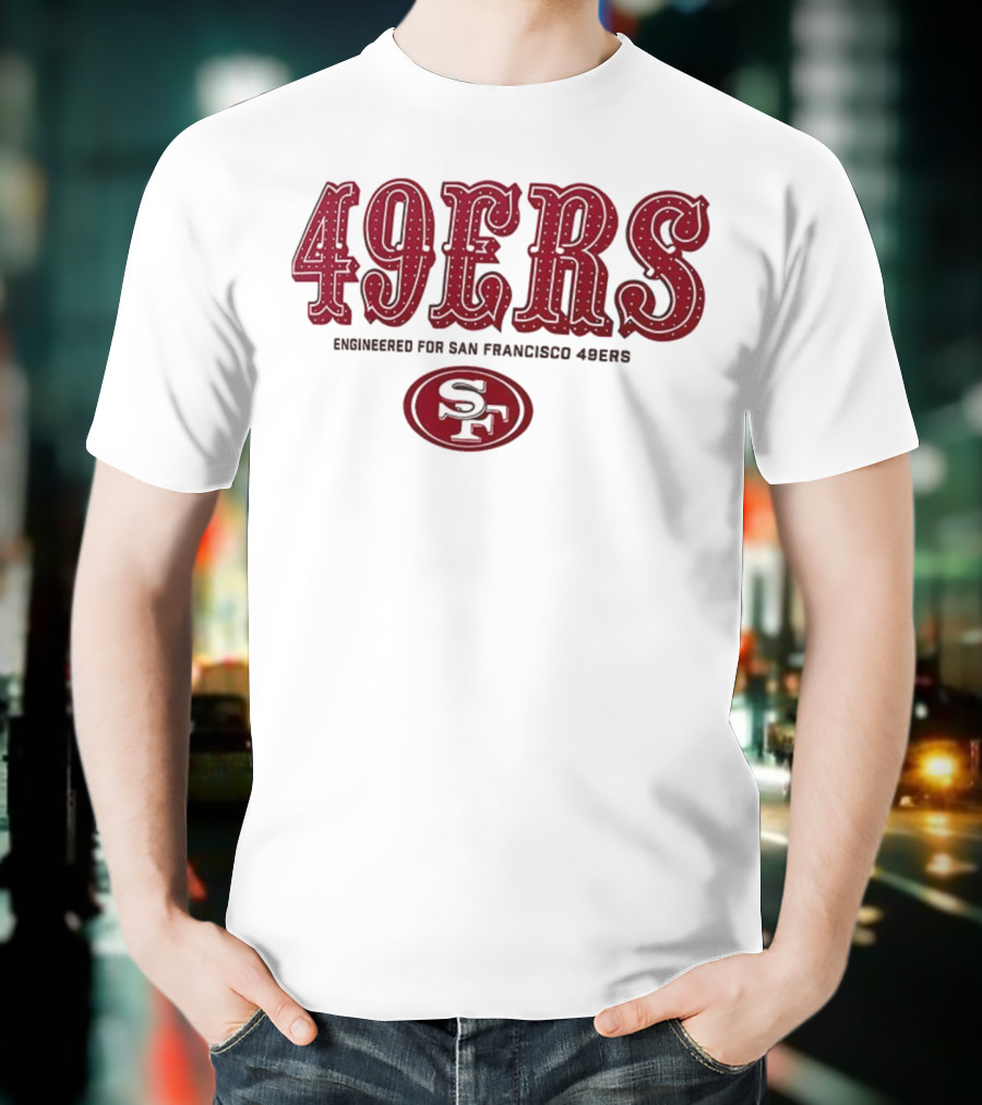 George Kittle Engineered For San Francisco 49ers 49ERS SF T-Shirt