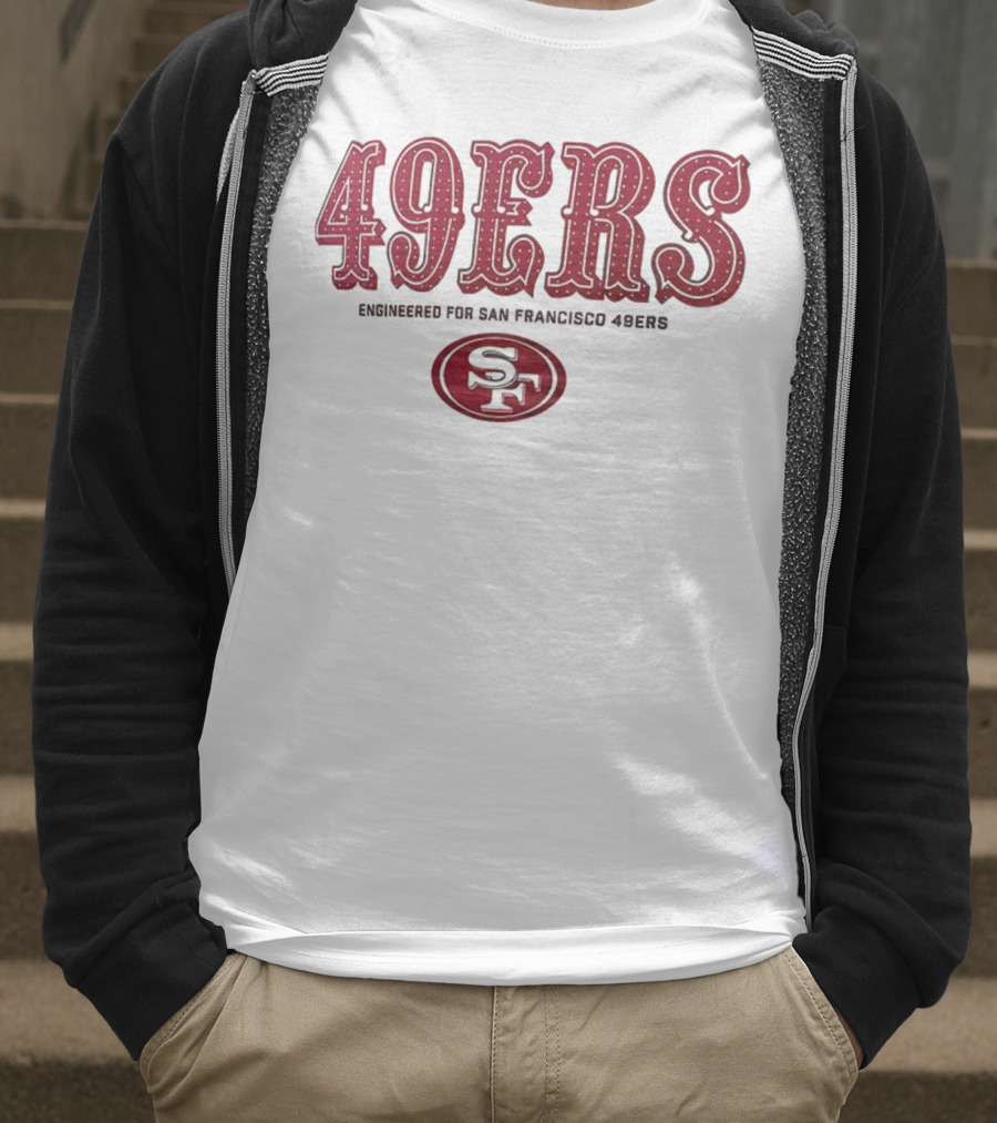 George Kittle Engineered For San Francisco 49ers 49ERS SF T-Shirt