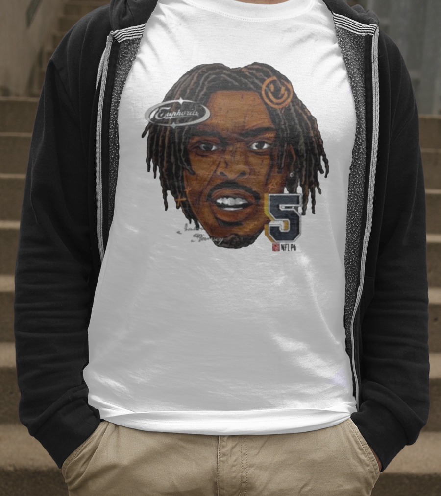 Jalen Ramsey Euphoria #5 Big Head Steelers T-Shirt