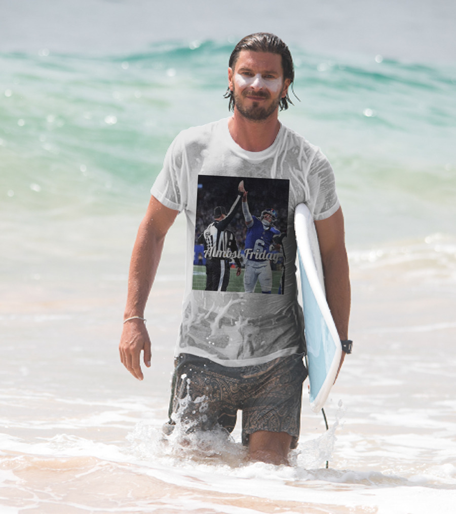 Almost Friday Jaxson Dart High Five Celebration T-Shirt