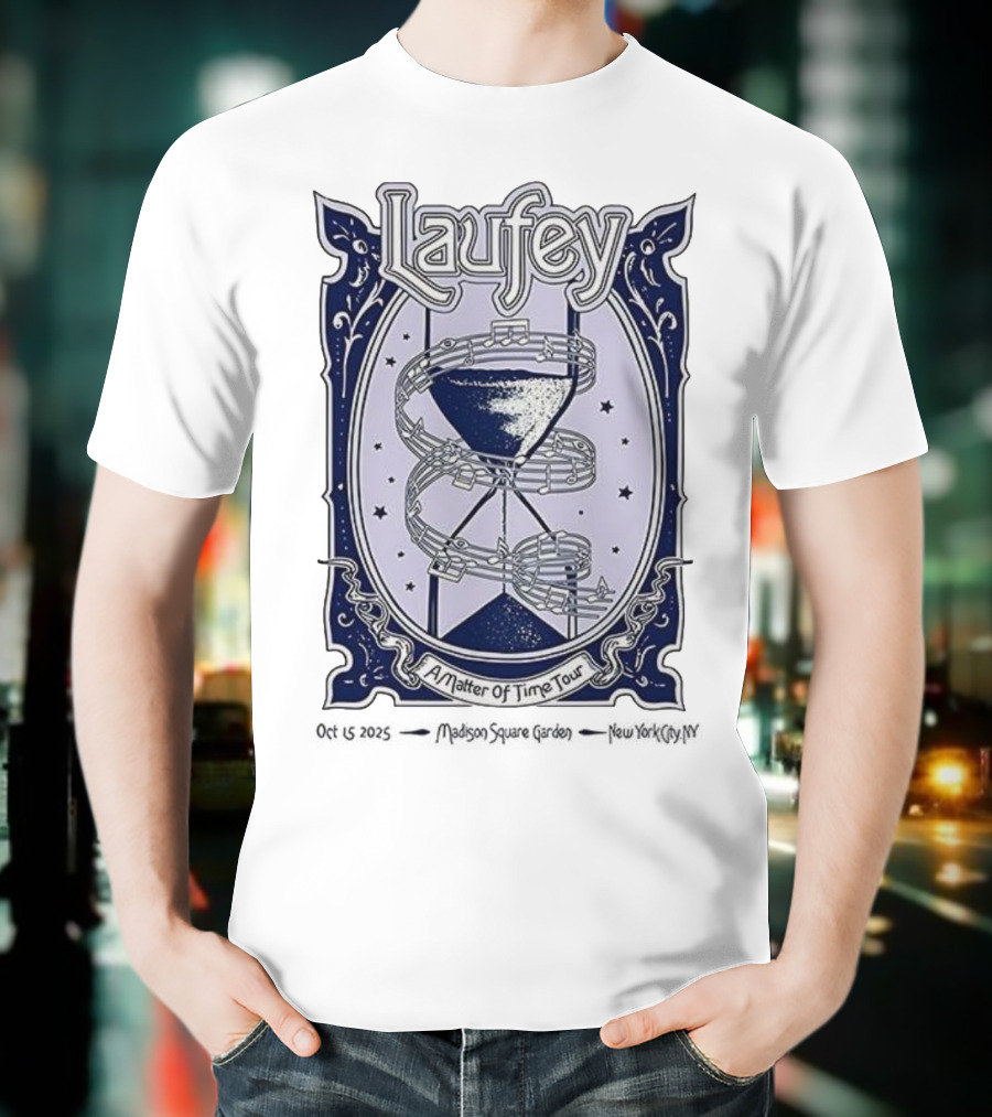 Laufey A Matter Of Time Tour Madison Square Garden 2025 T-Shirt
