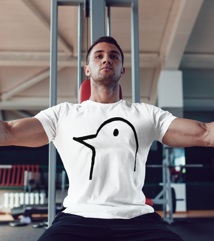 Oyasumi Punpun Iconic Bird Sketch Manga Symbol T-Shirt