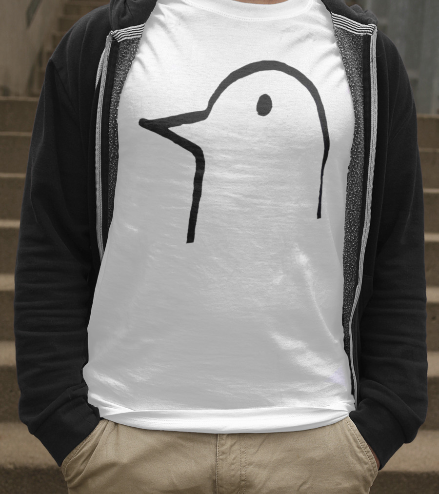 Oyasumi Punpun Iconic Bird Sketch Manga Symbol T-Shirt