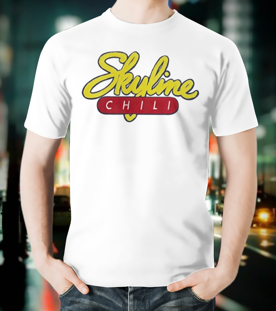 Skyline Chili Cincinnati Style Restaurant Classic Retro Logo T-Shirt