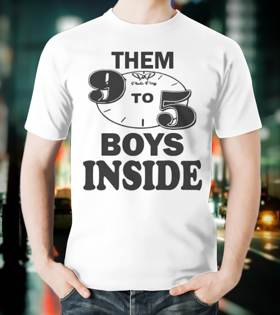 Them 9 To 5 Boys Inside Face T-Shirt