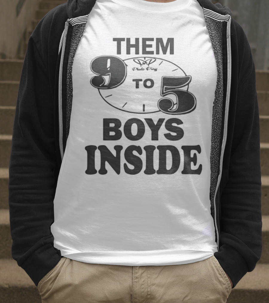 Them 9 To 5 Boys Inside Face T-Shirt