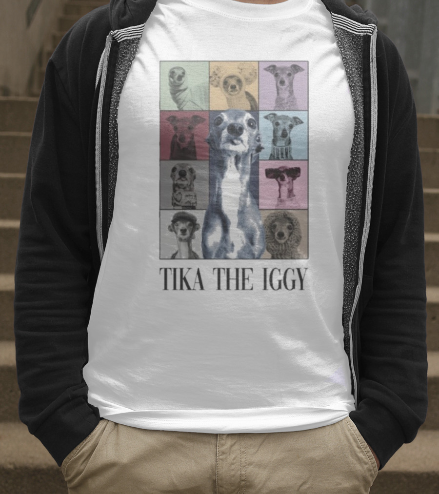 Tika The Iggy Through The Years Eras Tour T-Shirt