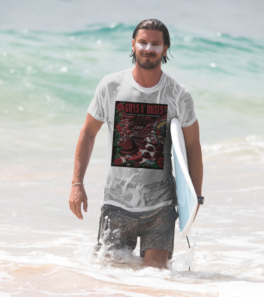 Guns N’ Roses Estadio Huracán 1st October 2025 Buenos Aires Argentina T-Shirt