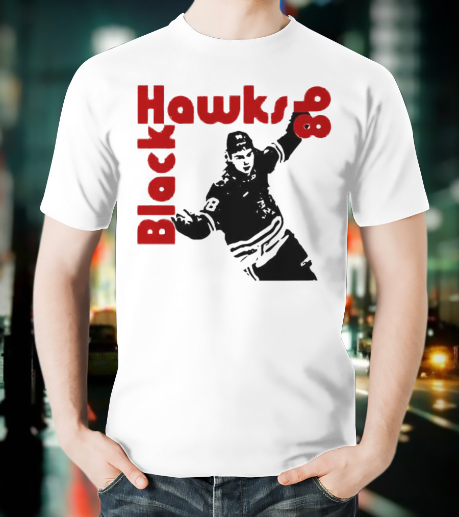 Chicago Blackhawks 98 NHL Hockey Player Celebration T-Shirt
