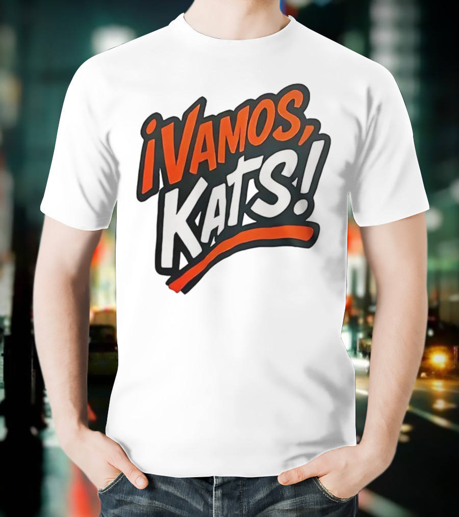 Sam Houston Bearkats Vamos Kats Football Enthusiasts Gear T-Shirt