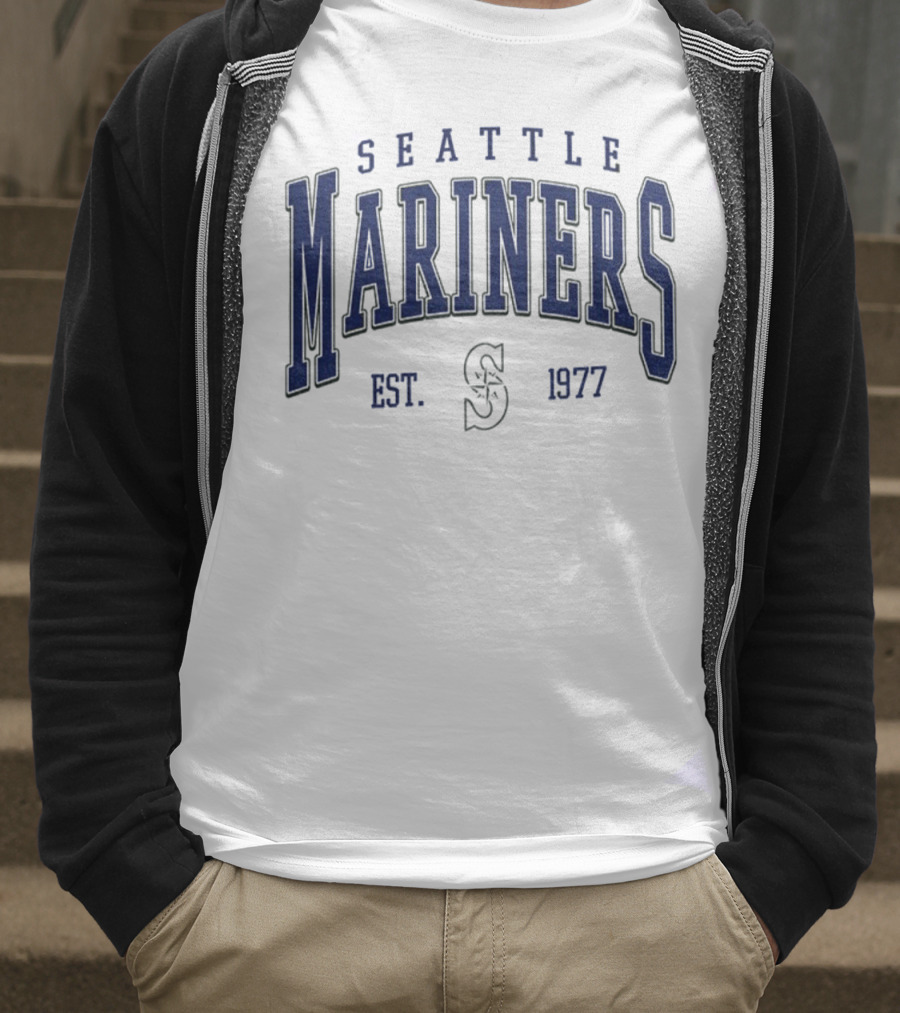 Seattle Mariners Est 1977 Vintage MLB Baseball T-Shirt