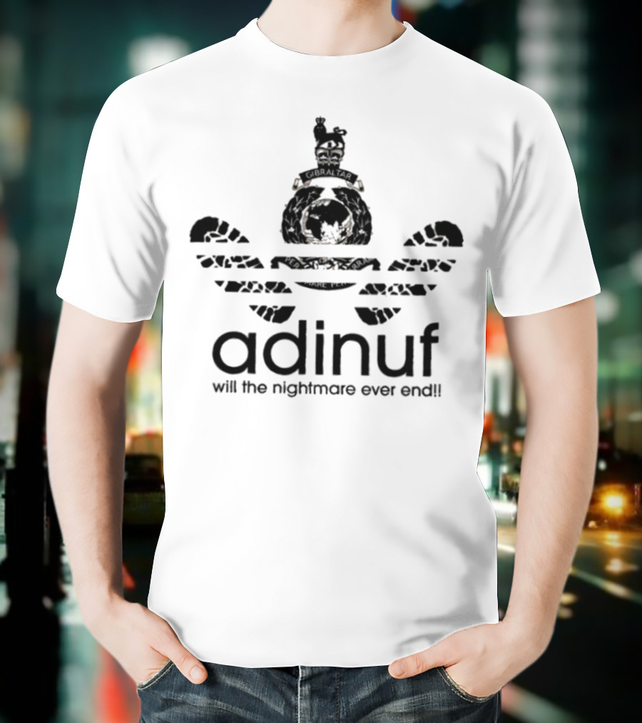 Adinuf Will The Nightmare Ever End KidsTVWorld Mashup T-Shirt
