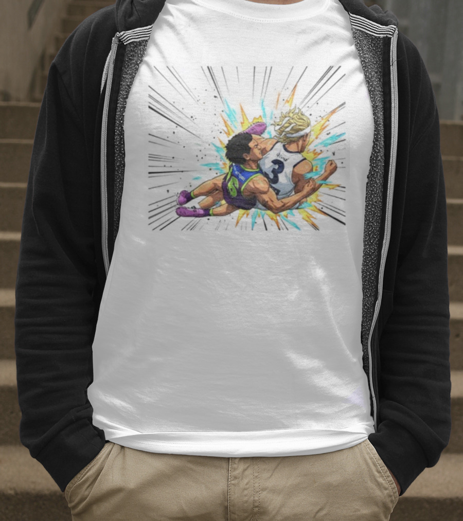 Cam Rayner Versus Smith Epic Headband Clash Moment T-Shirt