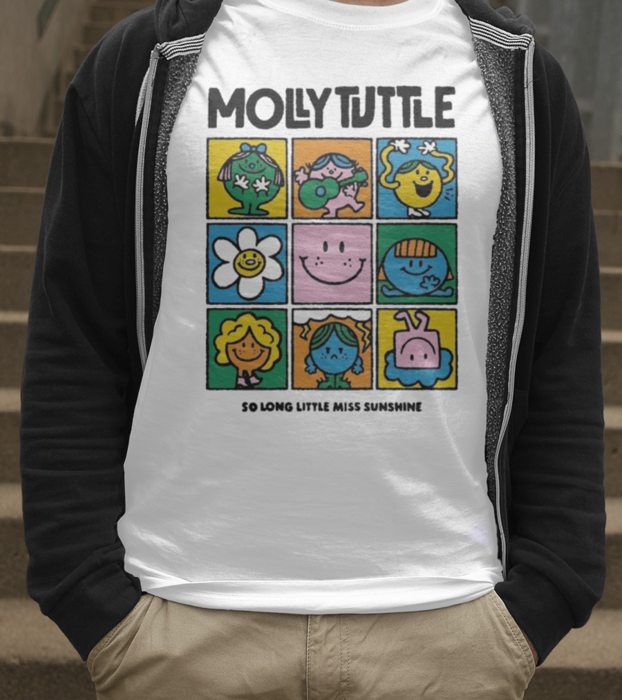 Molly Tuttle So Long Little Miss Sunshine Characters Iconic Pop Art Style T-Shirt
