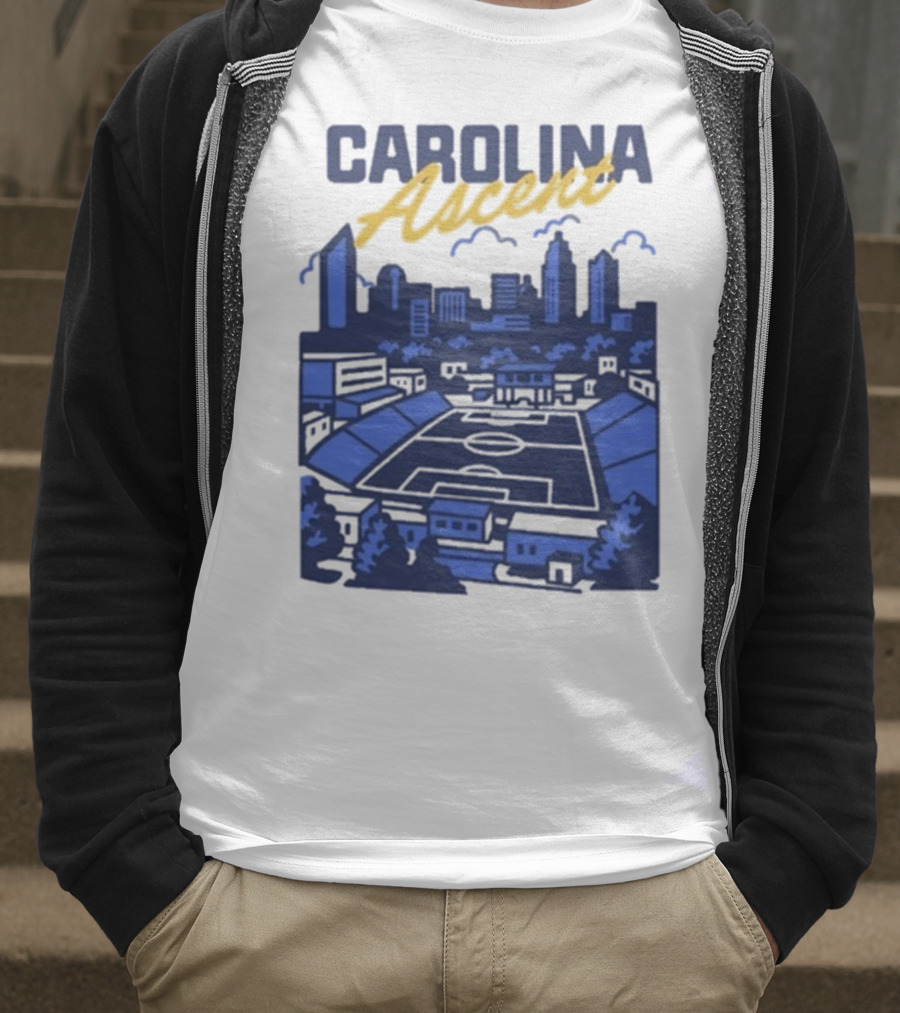 Carolina Ascent Skyline Stadium View T-Shirt