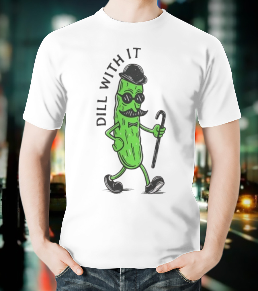 Dill With It Pickle Gentleman's Swagger T-Shirt