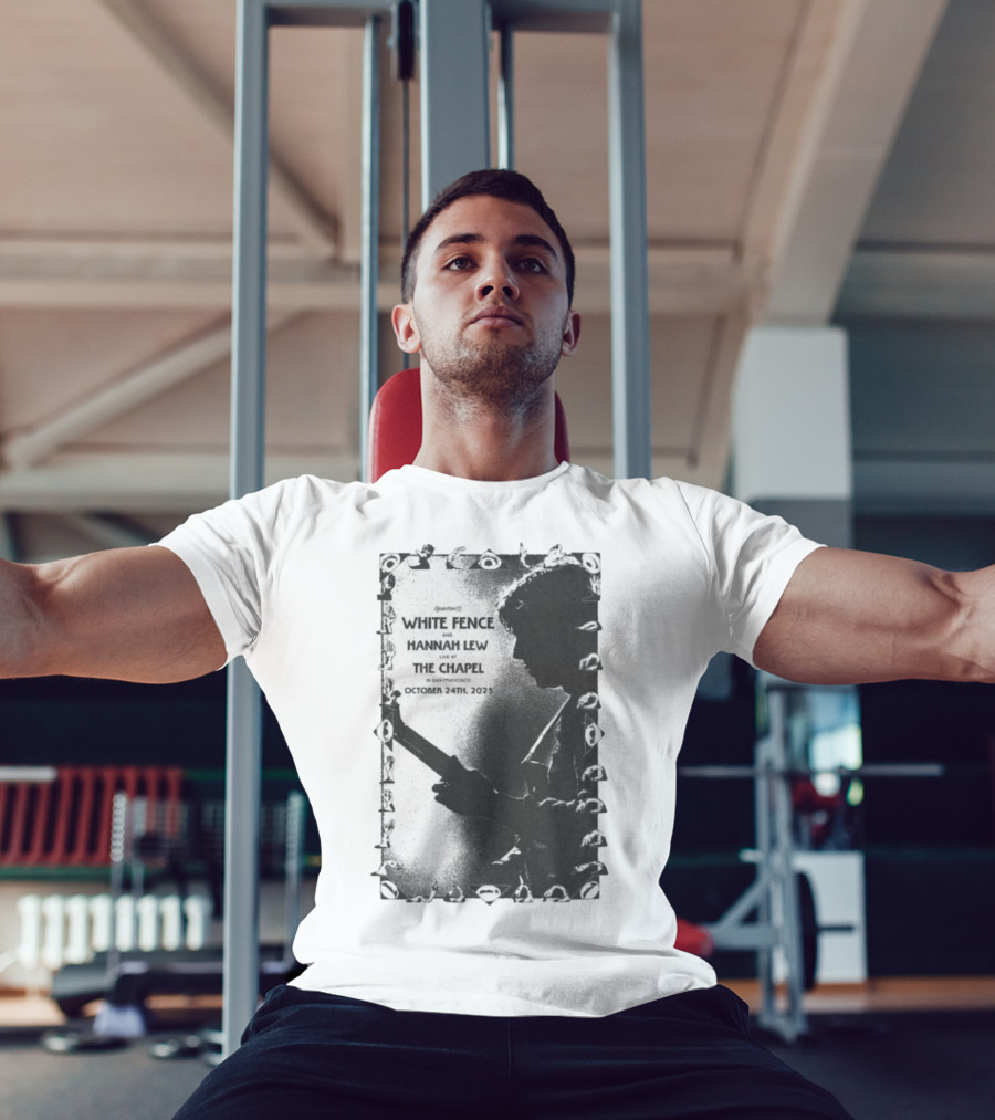 White Fence And Hannah Lew Live At The Chapel San Francisco October 24th 2025 T-Shirt