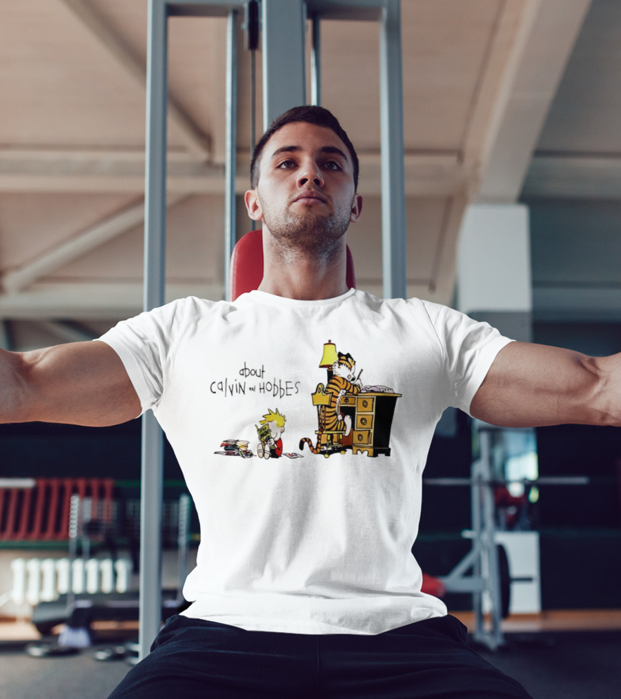 About Calvin And Hobbes Comics Reading And Writing T-Shirt