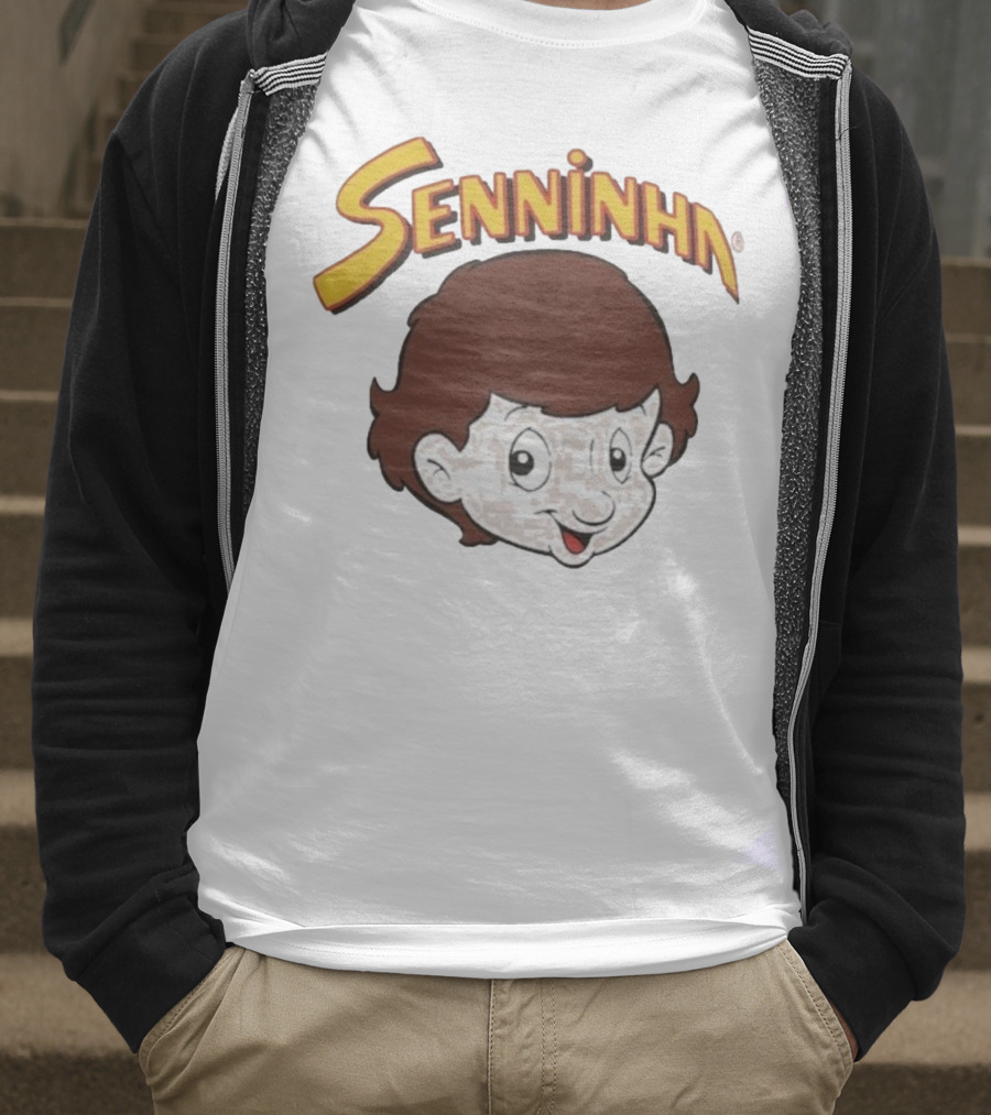 Senninha Ayrton Senna Character Merchandising T-Shirt