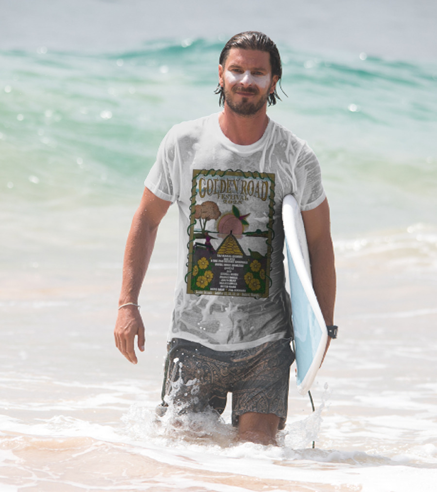 Golden Road Festival Buford Georgia October 17-20 2025 Taj Mahal Quintet Concert Event T-Shirt