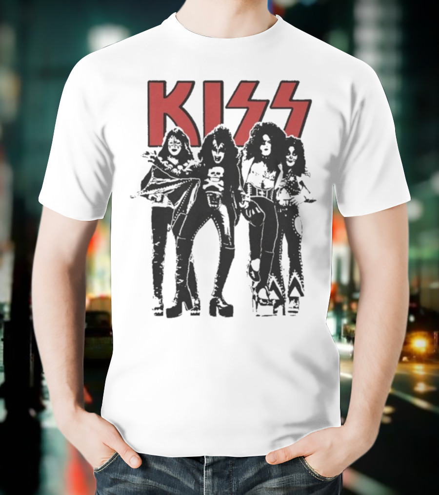 Kiss Band You Wanted The Best 1973-2023 Anniversary Classic Members T-Shirt
