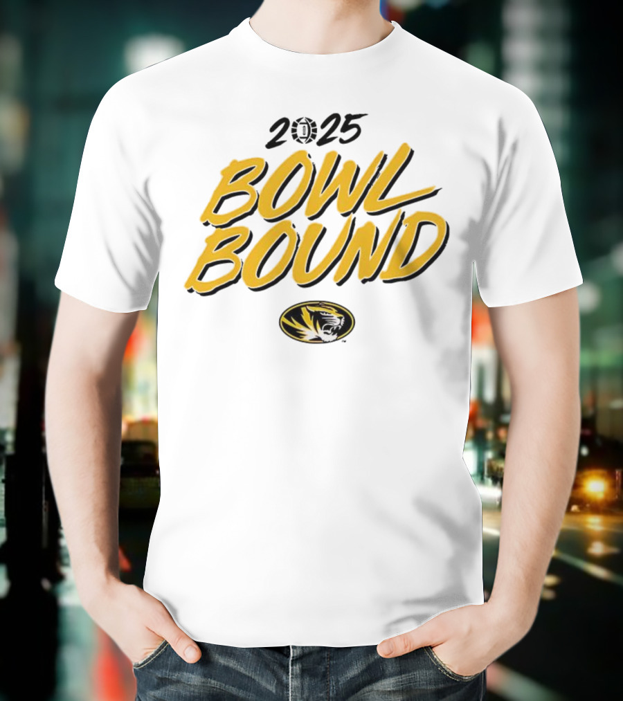 Missouri Tigers 2025 Bowl Bound T-Shirt