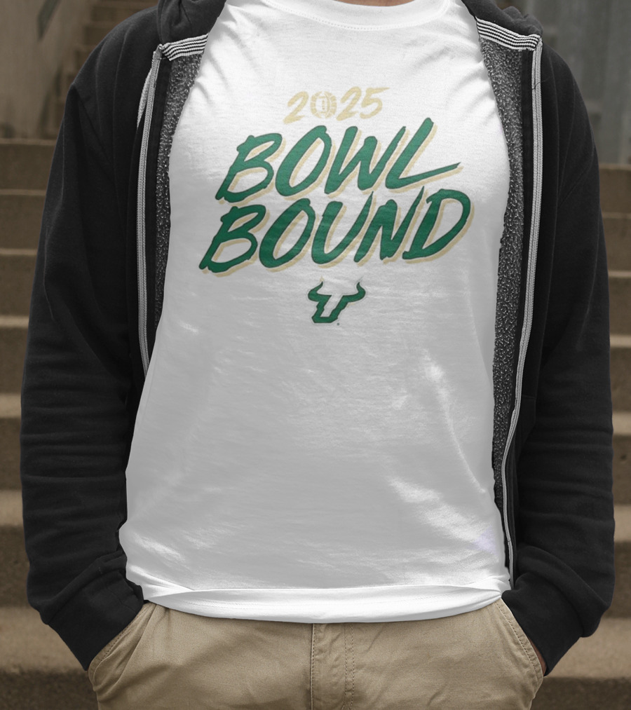 2025 Bowl Bound South Florida Bulls T-Shirt