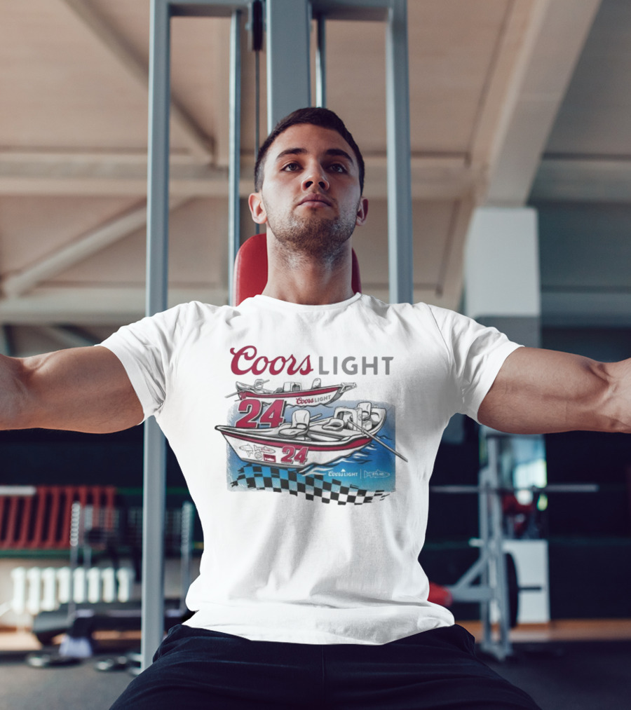 Coors Light STLHD 24 Racing Boat Collaboration T-Shirt