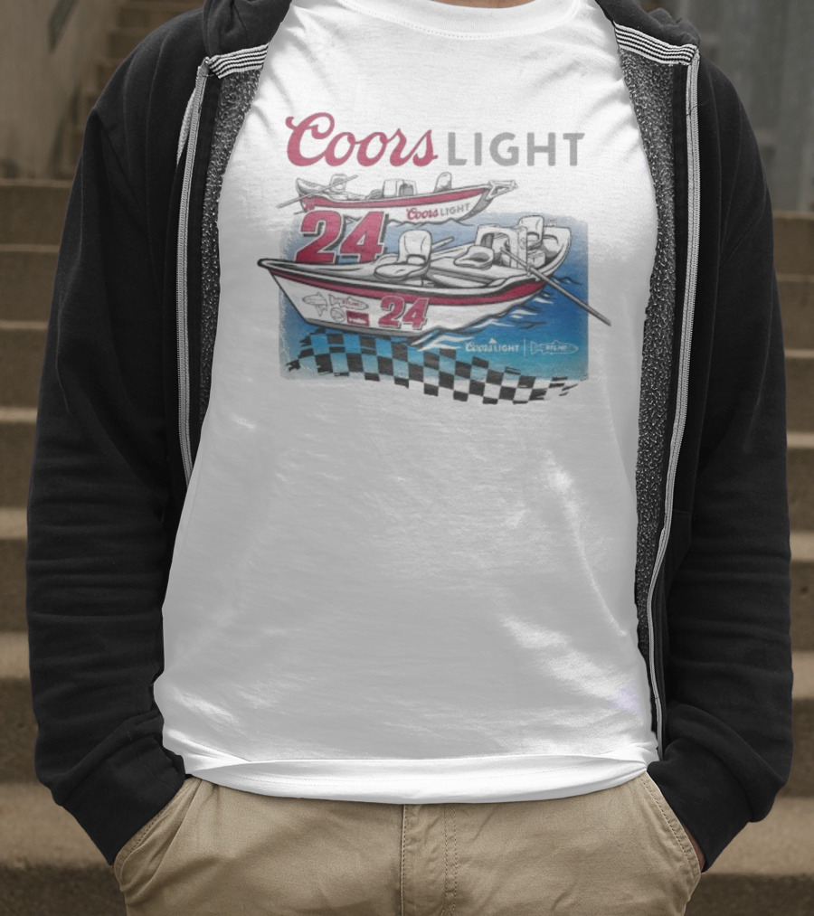 Coors Light STLHD 24 Racing Boat Collaboration T-Shirt