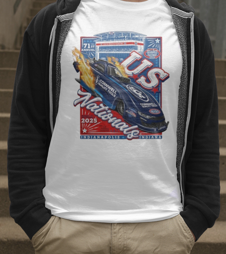 71st Annual Cornwell Quality Tools U.S. Nationals 2025 Indianapolis Raceway Park Indiana Event T-Shirt