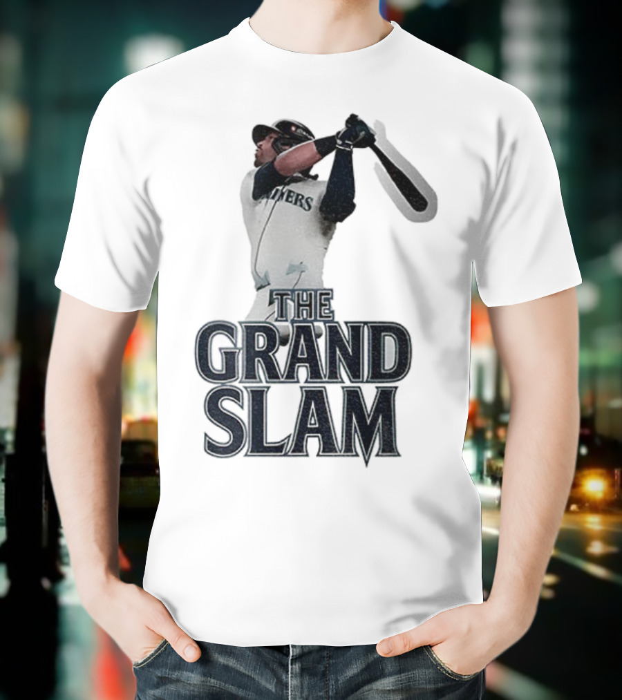 Eugenio Suárez Seattle Mariners The Grand Slam MLB Baseball T-Shirt