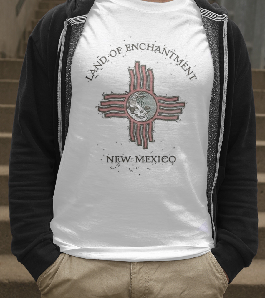 Grateful Dead Land Of Enchantment New Mexico United States Of Dead Zia Symbol T-Shirt