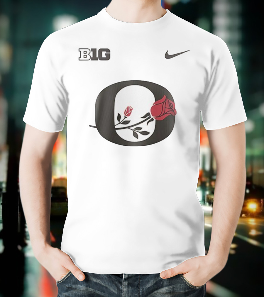 Nike Oregon Ducks Rose Bowl Game Big 10 Sports Team Go Ducks T-Shirt