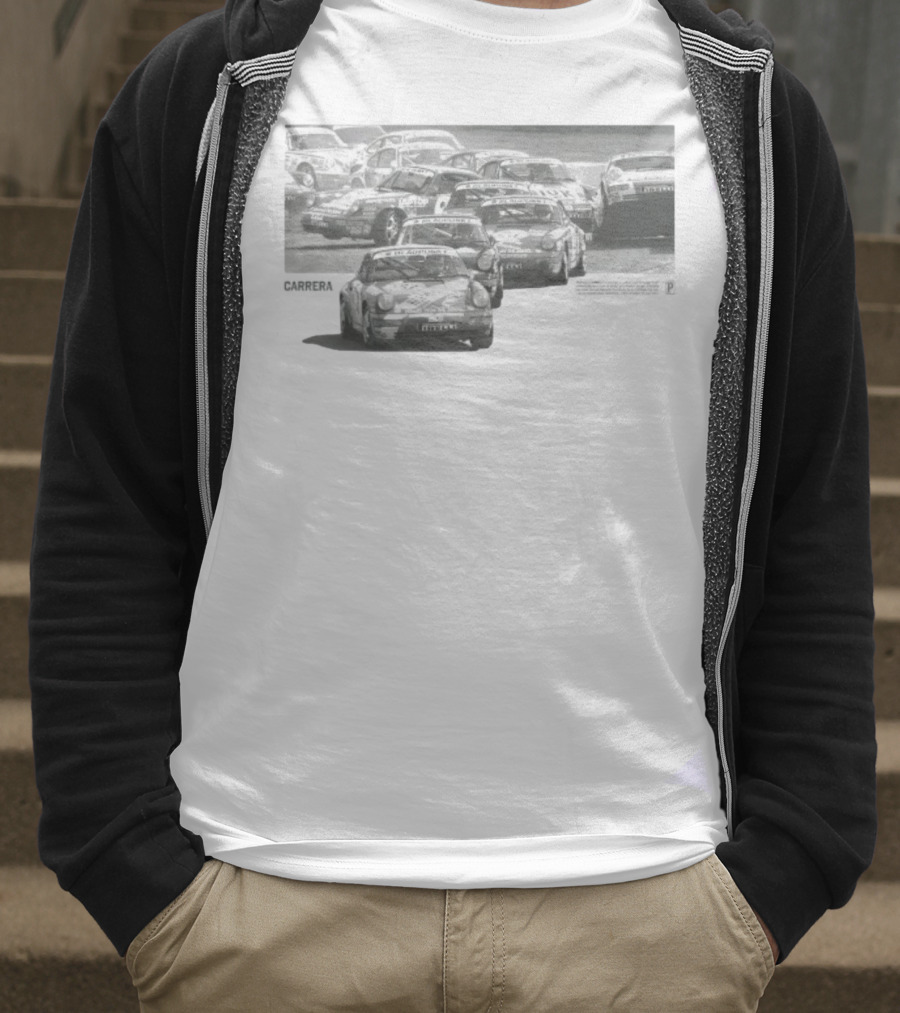 Period Correct Carrera Car Rennen DTM Labatt Euroteam Automobil 1992 1993 Classic Retro Racing Scene T-Shirt